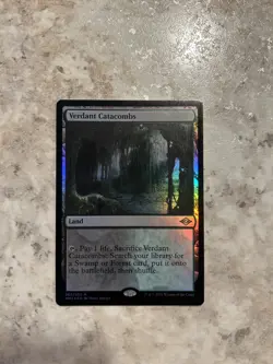 Verdant Catacombs Modern Horizons 2 Foil Rare MTG Fetch Land - Image 1