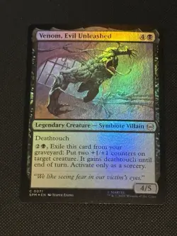 MTG Venom, Evil Unleashed [Foil] #71 Magic Marvel Spider-Man - Image 1