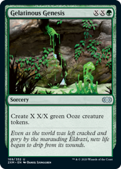 1x Gelatinous Genesis MTG Double Masters NM Magic Regular - Image 1