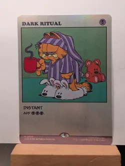 Dark Ritual Foil 2665 Secret Lair Garfield: As Intended - Image 1