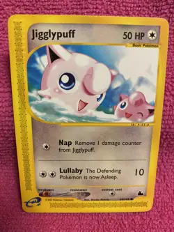 Jigglypuff 68/144 SKYRIDGE Pokemon TCG e-Reader Card ENGLISH LP - Image 1