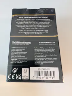 Pokemon Pitch Black Booster Bundle - Sealed - Slight Box Damage - Image 3