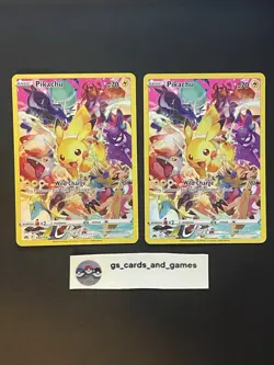 Pikachu 160/159 Full Art Secret Rare - SwSh: Crown Zenith - Pokemon TCG - Image 1