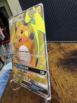 Pokemon TCG Raichu GX SM90 Black Star Promo Holo 210 HP English 2017 - Image 2