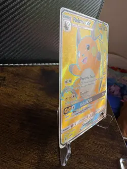 Pokemon TCG Raichu GX SM90 Black Star Promo Holo 210 HP English 2017 - Image 3