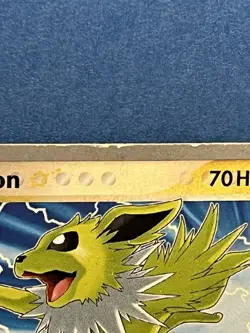 Pokemon TCG Jolteon EX World Championships 2007 101/108 Light/Mod Play VG L@@K! - Image 5