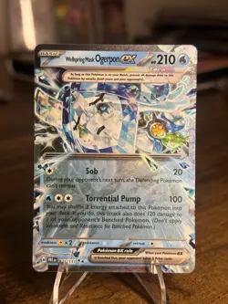 Pokemon Wellspring Mask Ogerpon ex 027/131 PRE Prismatic Evolutions NM - Image 1