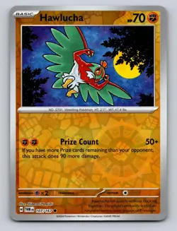 Hawlucha 107/167 Common Twilight Masquerade Pokemon Reverse Holo NM - Image 1