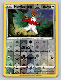 Hawlucha 148/192 Uncommon Rebel Clash Pokemon Reverse Holo NM - Image 1