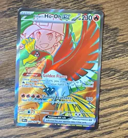 Pokemon Ethan's Ho-Oh ex 209/182 Destined Rivals Holo Full Art Eng - Image 1