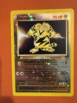 Pokemon Electabuzz - 1 001/009 Best of Reverse Holo - Image 1