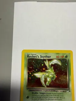 Wizards of the Coast Rocket's Scyther 13/132 Gym Heroes Holo English - Image 2