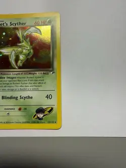 Wizards of the Coast Rocket's Scyther 13/132 Gym Heroes Holo English - Image 4