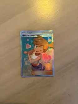 Pokemon TCG Misty's Favor 235/236 Unified Minds Ultra Rare Full Art Holo ENG - Image 2