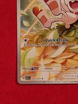 2026 Pokemon ME: Ascended Heroes Scorbunny 225/217 Illustration Rare IR psa - Image 5