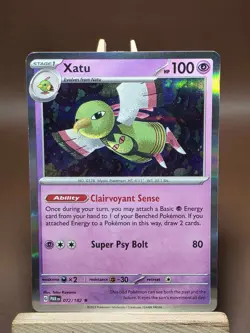 Xatu 072/182 Rare Paradox Rift Pokemon Holo LP - Image 1