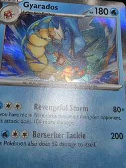 Pokemon LP SV02: Paldea Evolved 043/193 Gyarados Holo Rare - Image 5