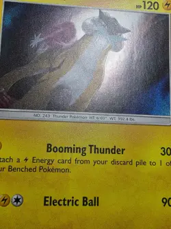 Raikou 32/73 Pokemon Shining Legends LP Holo Pokemon - Image 5