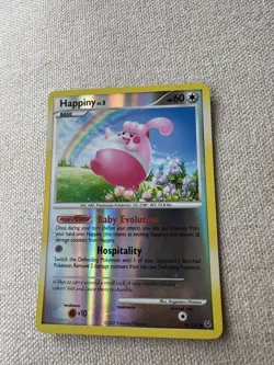 Pokemon TCG Happiny Platinum 76/127 Reverse Holo Common 2009 - Image 1