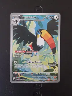 Toucannon IR 094/084 Pitch Black Ultra Rare NM Pokemon TCG - Image 1