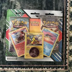 Pokemon Legendary Beasts Blister Entei Raikou Suicune • 2 Boosters + Coin • 2017 - Image 1