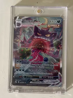 Gengar VMAX 271/264 Secret Rare Alt Art Full Art Holo Fusion Strike 2021 - Image 1