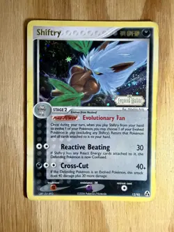 Pokemon Shiftry 12/92 EX Legend Maker Holo Rare Stamped 2006 MP - Image 1
