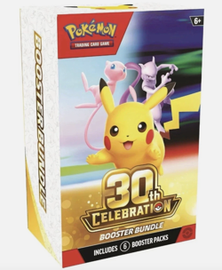 30th Anniversary Pokemon Booster Bundle Box Pokemon Center confirmed PRESALE - Image 1