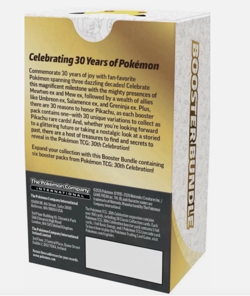 30th Anniversary Pokemon Booster Bundle Box Pokemon Center confirmed PRESALE - Image 2