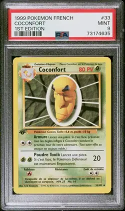 Pokemon Card - Comfort Edition 1 - 33/102 - Base Set - PSA 9 - Image 1