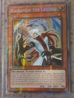 Kaibaman the Legend DUAD-EN021 Yu-Gi-Oh 1st Edition Starlight Rare NM - Image 1