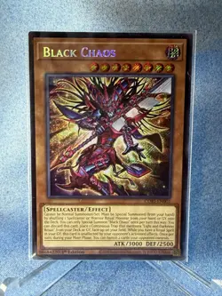 Konami Yu-Gi-Oh! TCG Black Chaos COR1-EN001 Chaos Origins Holo Secret 1st EN - Image 1