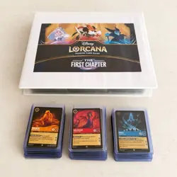 Disney Lorcana The First Chapter - HUGE Binder Collection Foil Regular - NM Look - Image 1