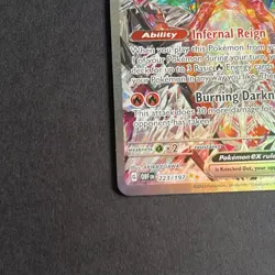 Pokemon Charizard ex 223/197 SV03 Obsidian Flames SIR Full Art Holo - Image 5