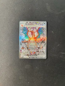 Pokemon SV03 Obsidian Flames Charizard ex 223/197 Full Art Tera UR Holo EN - Image 1