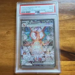 Pokemon SV03 Obsidian Flames Charizard ex SIR Holo #223/197 PSA 9 EN - Image 1
