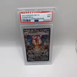 Pokemon TCG Charizard ex 223/197 SV03 Obsidian Flames SIR Holo PSA 9 - Image 1
