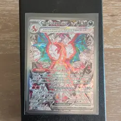 Pokemon TCG Charizard ex 223/197 SV03 Obsidian Flames SIR Holo 2023 English - Image 2