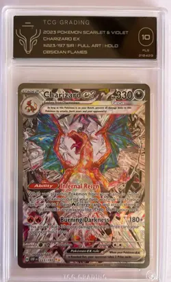 Pokemon TCG Charizard ex Sv03: Obsidian Flames 223/197 Holo Special Illustration - Image 1