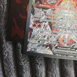 Pokemon TCG Charizard ex 223/197 SV03: Obsidian Flames Holo EX - Image 2
