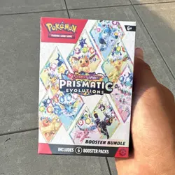 Pokemon TCG Prismatic Evolutions Booster Bundle Box 6 Packs English Age 6+ - Image 1