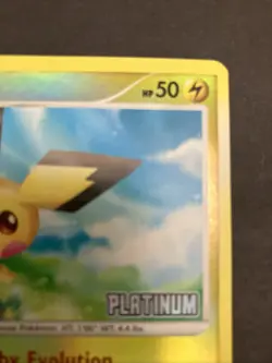 Pichu 45/100 Reverse Holo - Platinum Promo Pokemon Card Stamped MP - Image 3