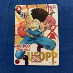 Usopp OP11-003 ROUND1 Promo ONE PIECE Card Game English 2026 - Image 1