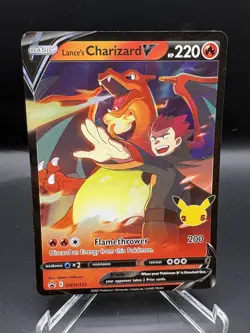 Lance's Charizard V SWSH133 SWSH: Sword & Shield Promo Cards Holo NM - Image 1