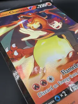 Lance's Charizard V SWSH133 SWSH: Sword & Shield Promo Cards Holo NM - Image 3