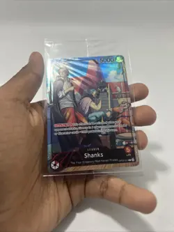 SEALED Shanks (2025 PSA Magazine Promo) OP09-001 One Piece Promotion Cards Foil - Image 1