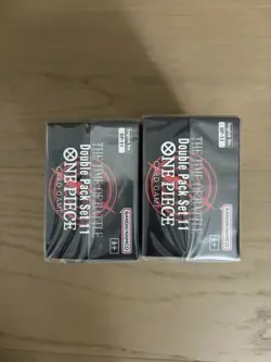2x One Piece Card Game Double Pack Set Vol. 11 The Time of Battle OP-16 Sealed - Image 5