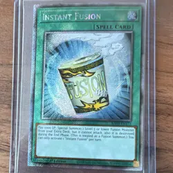 Konami Yu-Gi-Oh! Instant Fusion Spell Card 1st Ed RA03 RA03-EN171 PSR Holo - Image 1