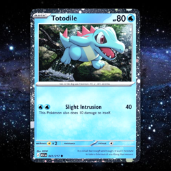 Totodile 041/217 Cosmos Holo Promo (Ascended Heroes) NM Holo Pokemon Card - Image 1
