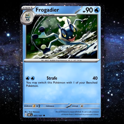 Frogadier 057/197 Cosmos Holo Rare Pokemon Card (SV: Obsidian Flames Promo) NM - Image 1